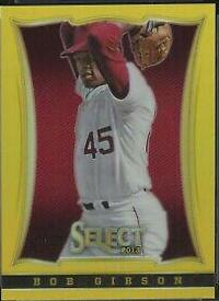 Bob Gibson [Gold Prizm] #105