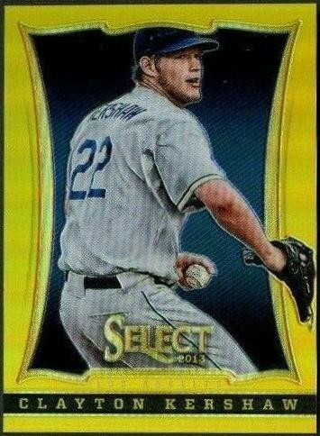 Clayton Kershaw [Gold Prizm] #85