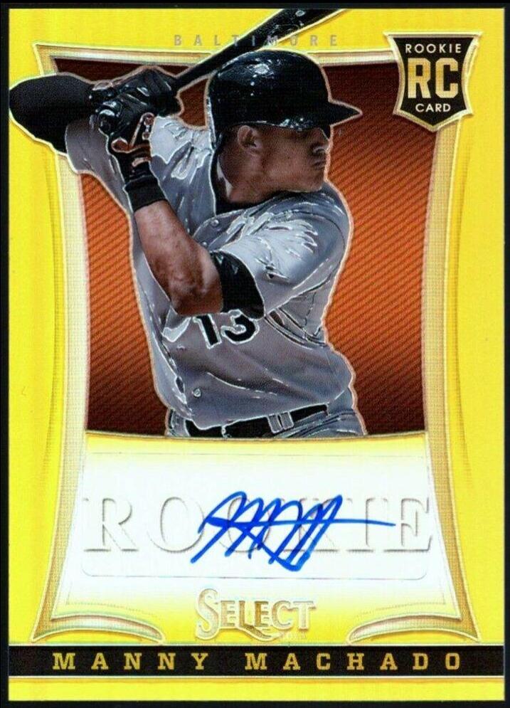 Manny Machado [Autograph Gold Prizm] #230