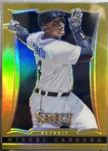 Miguel Cabrera [Gold Prizm] #71