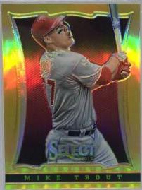 Mike Trout [Gold Prizm] #22