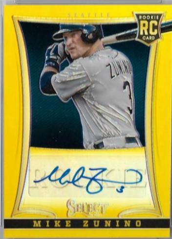 Mike Zunino [Autograph Gold Prizm] #239