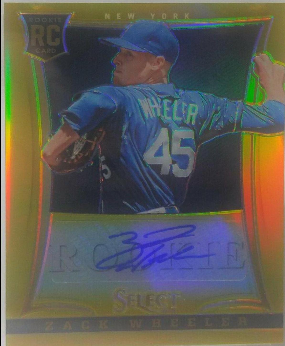 Zack Wheeler [Autograph Prizm] #219