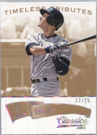 Derek Jeter [Timeless Tributes Gold] #33