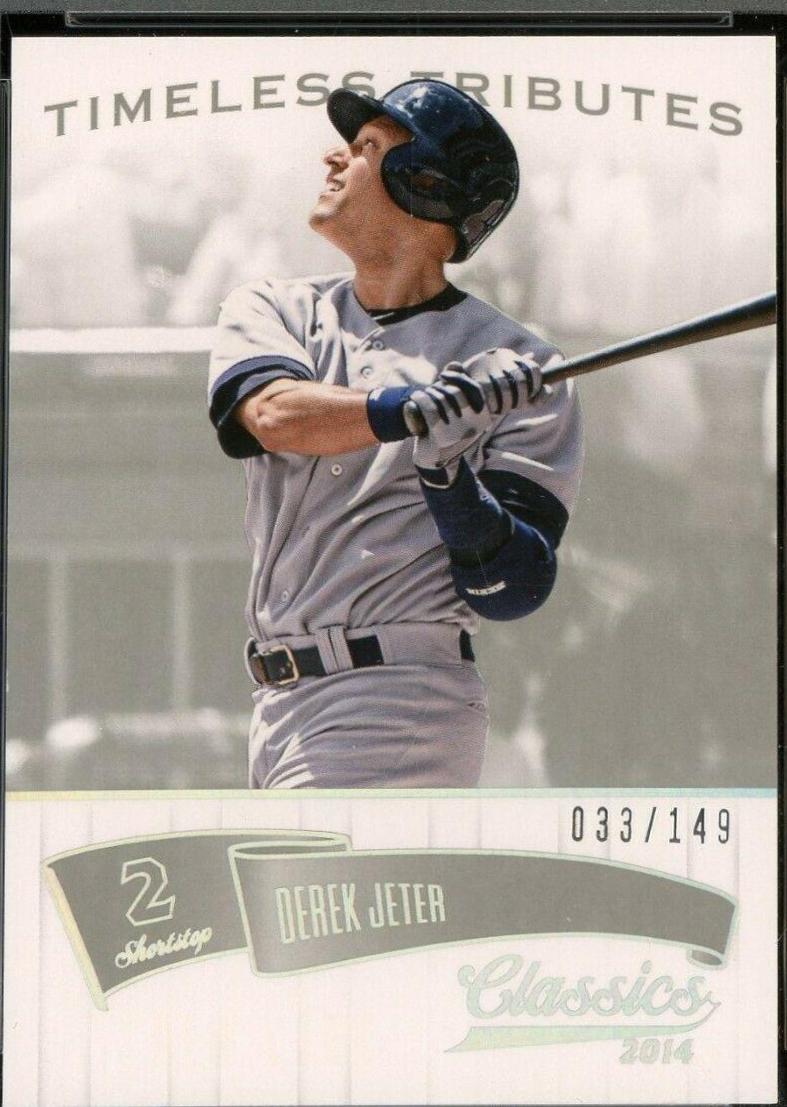 Derek Jeter [Timeless Tributes Silver] #33