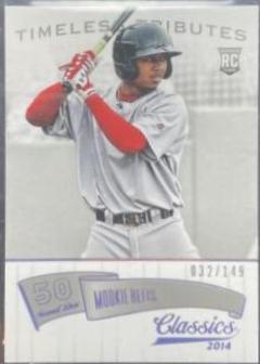 Mookie Betts [Timeless Tributes Silver] #169
