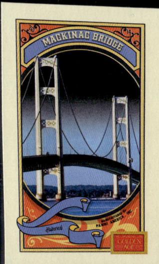 Mackinac Bridge [Mini Hindu Brown Back] #88