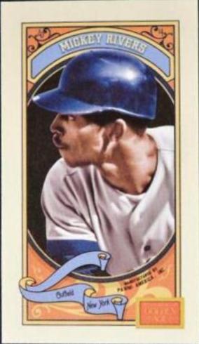 Mickey Rivers [Mini Hindu Brown Back] #134