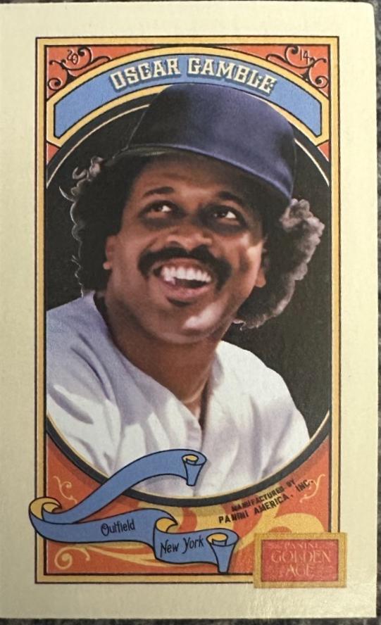 Oscar Gamble [Mini Hindu Brown Back] #126