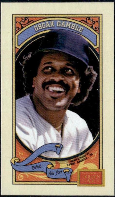 Oscar Gamble [Minis Mono Green Back] #126