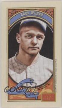 Zack Wheat [Minis Mono Blue Back] #32