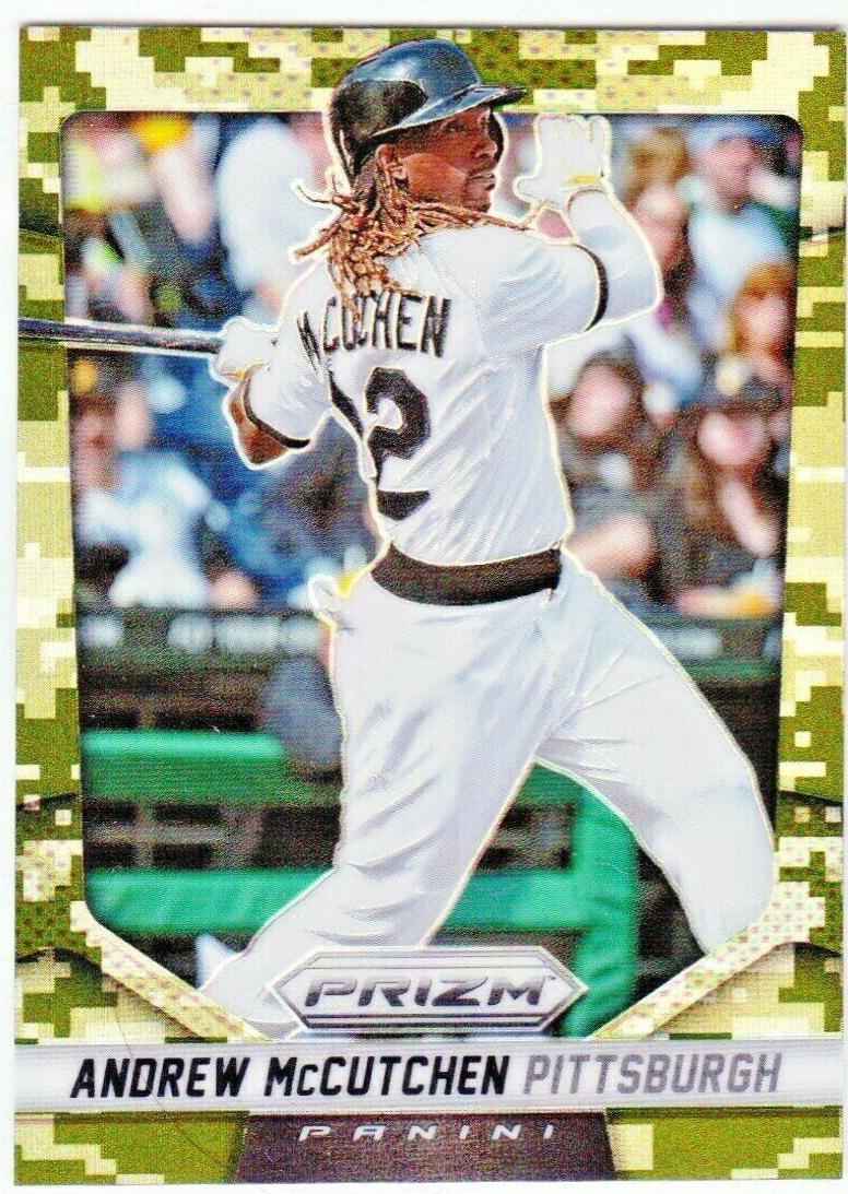 Andrew McCutchen [Camo Prizm] #60