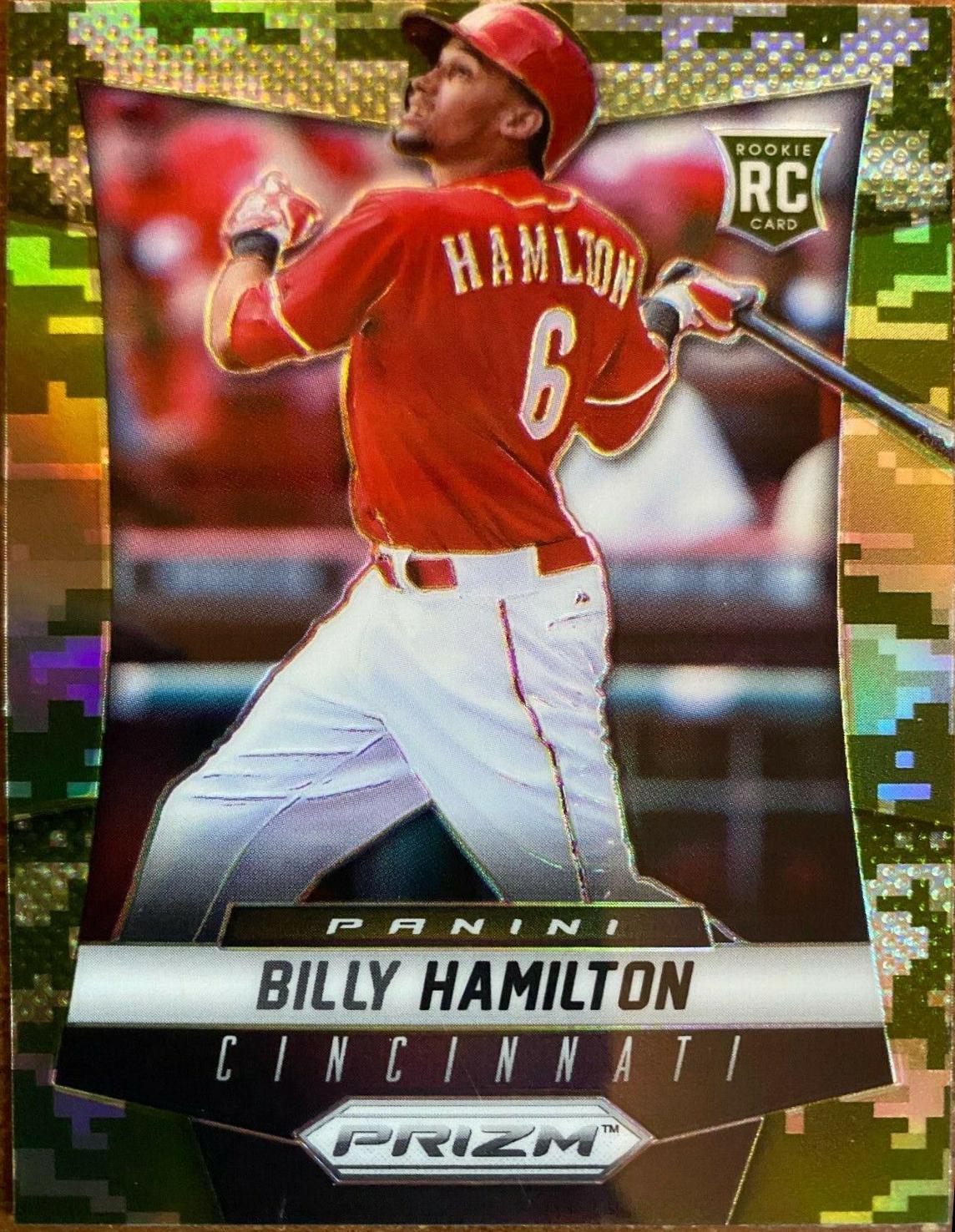 Billy Hamilton [Camo Prizm] #200