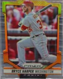Bryce Harper [Orange Die Cut Prizm] #79