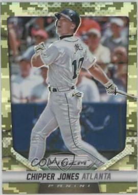 Chipper Jones [Camo Prizm] #164