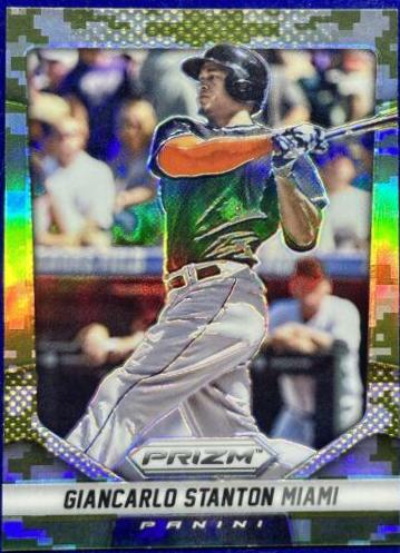 Giancarlo Stanton [Camo Prizm] #136