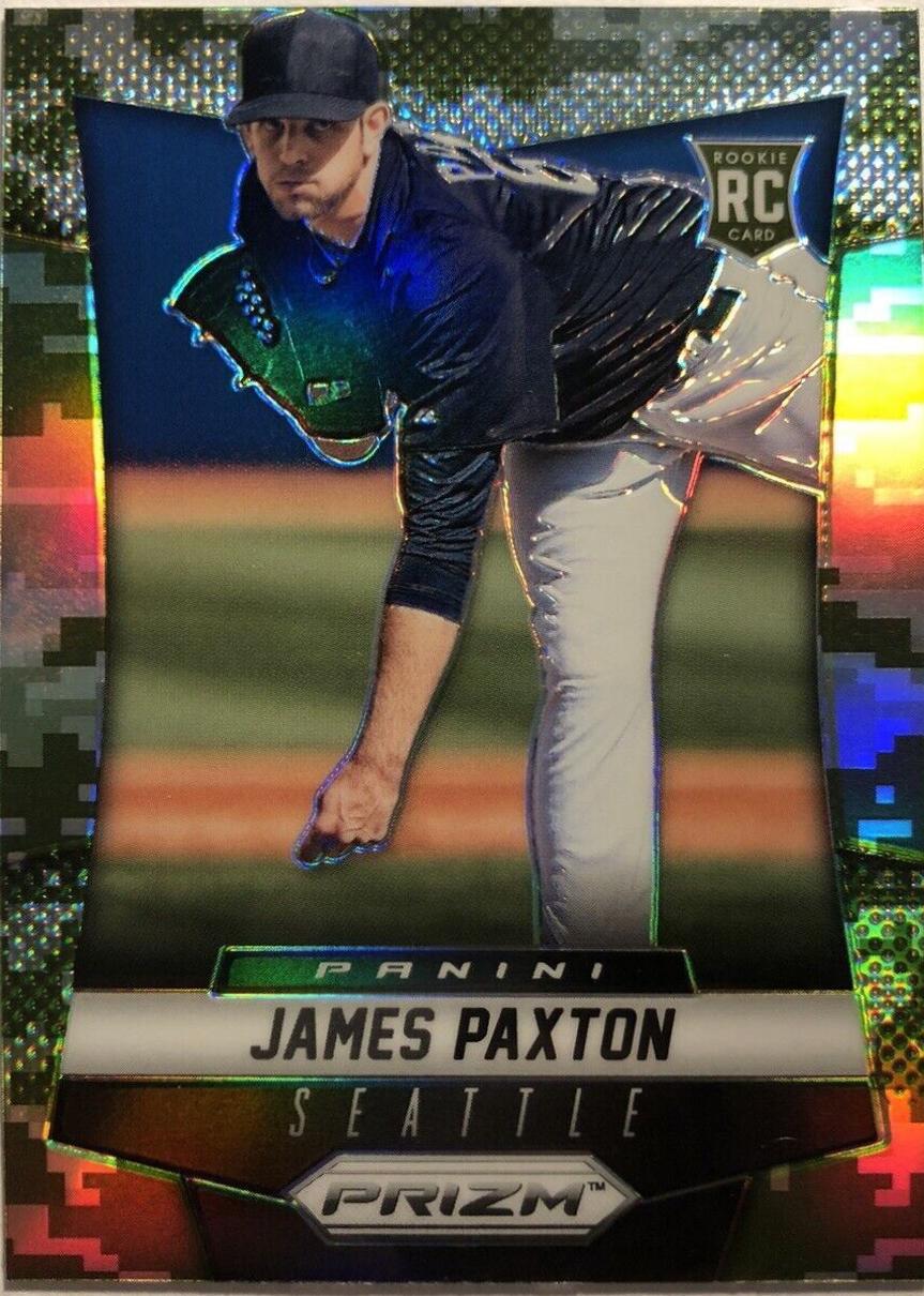 James Paxton [Camo Prizm] #179