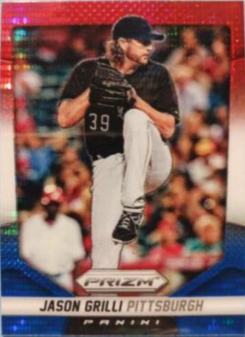Jason Grilli [Red White & Blue Prizm Pulsar] #134