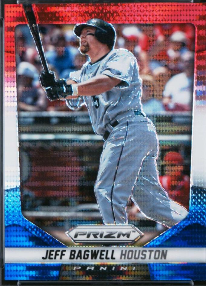 Jeff Bagwell [Red White & Blue Prizm Pulsar] #165