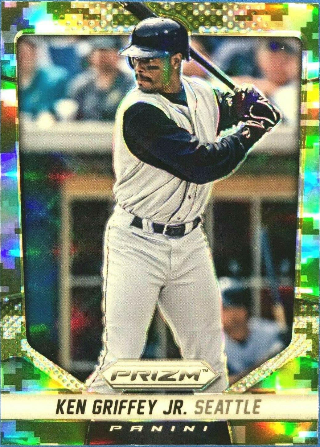 Ken Griffey Jr. [Camo Prizm] #155