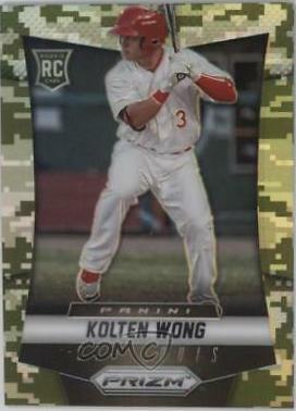 Kolten Wong [Camo Prizm] #183