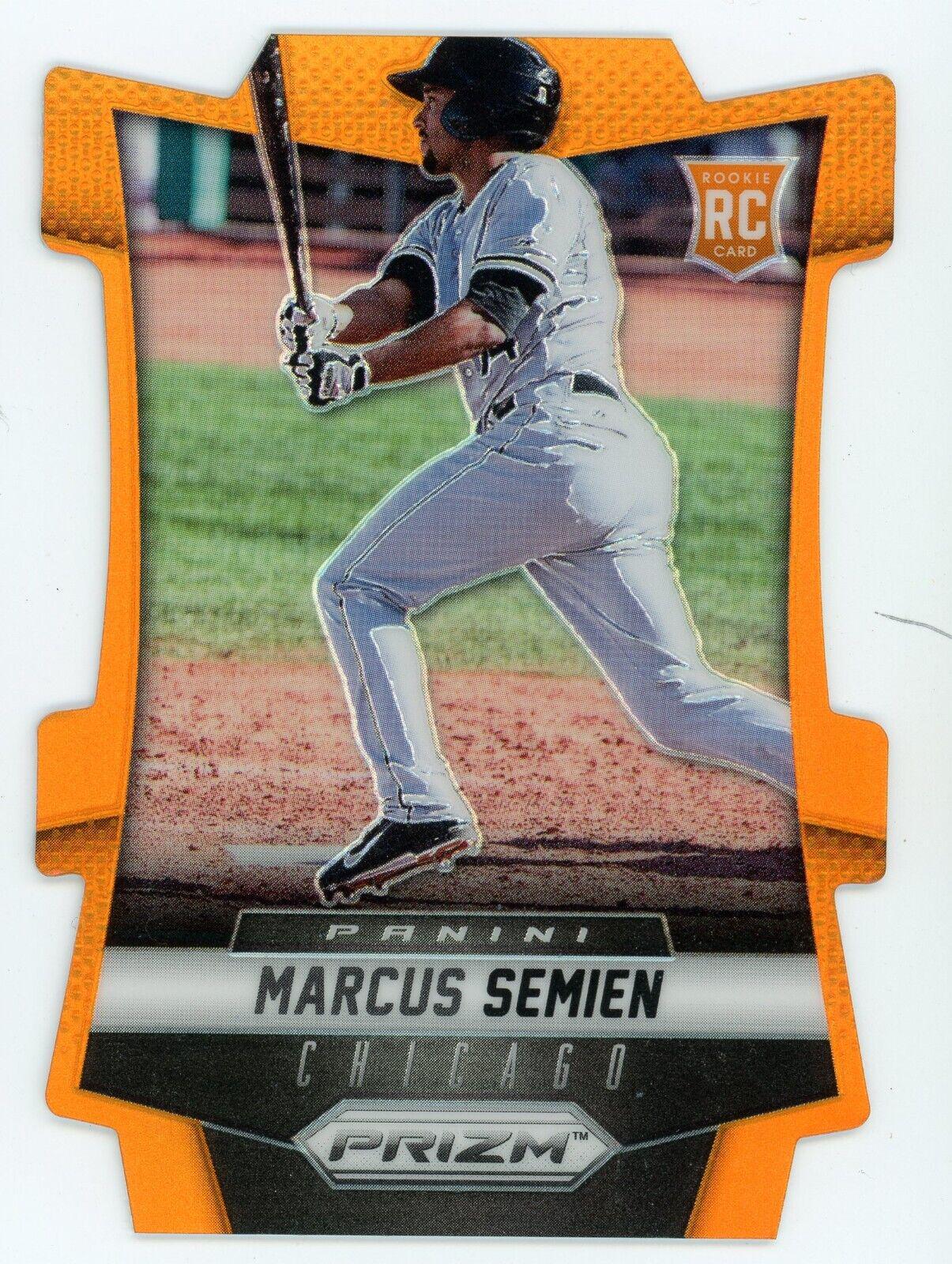 Marcus Semien [Orange Die Cut Prizm] #194