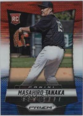 Masahiro Tanaka [Red White & Blue Prizm Pulsar] #185