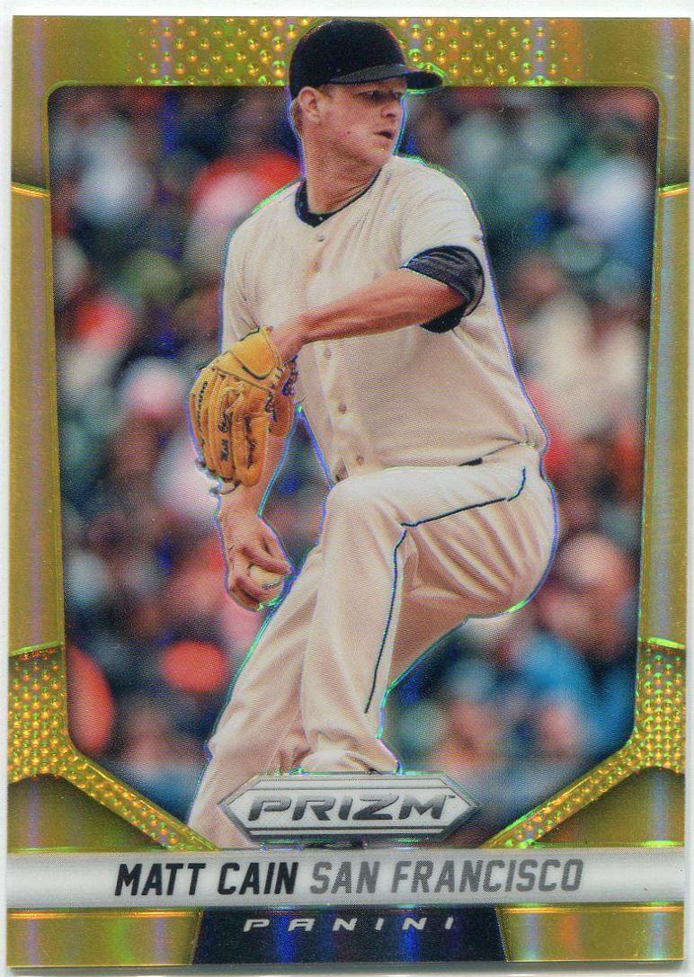 Matt Cain [Gold Prizm] #57
