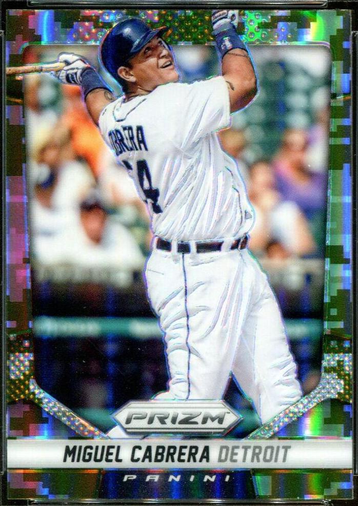Miguel Cabrera [Camo Prizm] #5