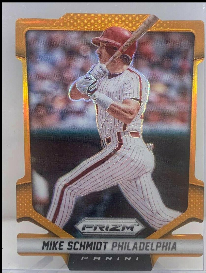 Mike Schmidt [Orange Die Cut Prizm] #153
