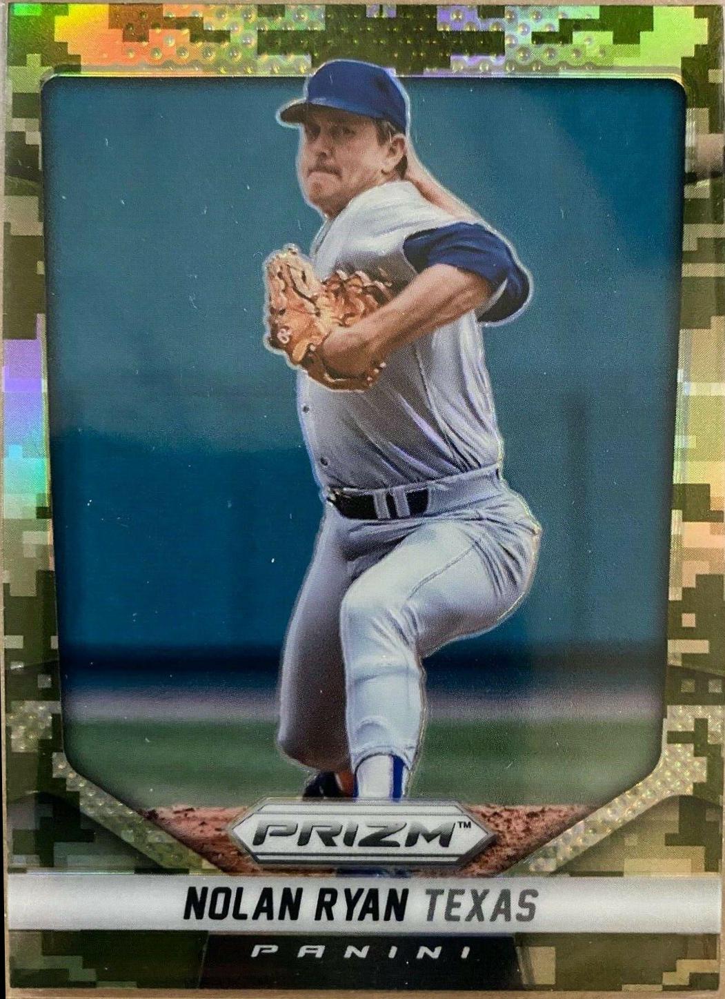 Nolan Ryan [Camo Prizm] #170