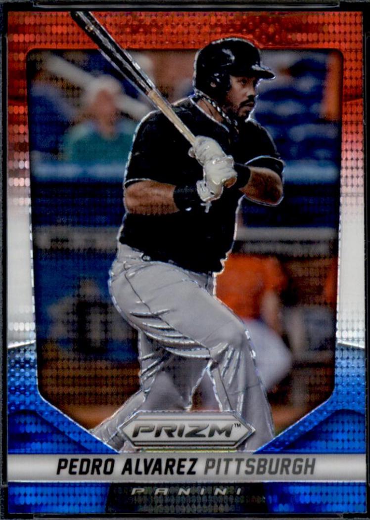 Pedro Alvarez [Red White & Blue Prizm Pulsar] #140