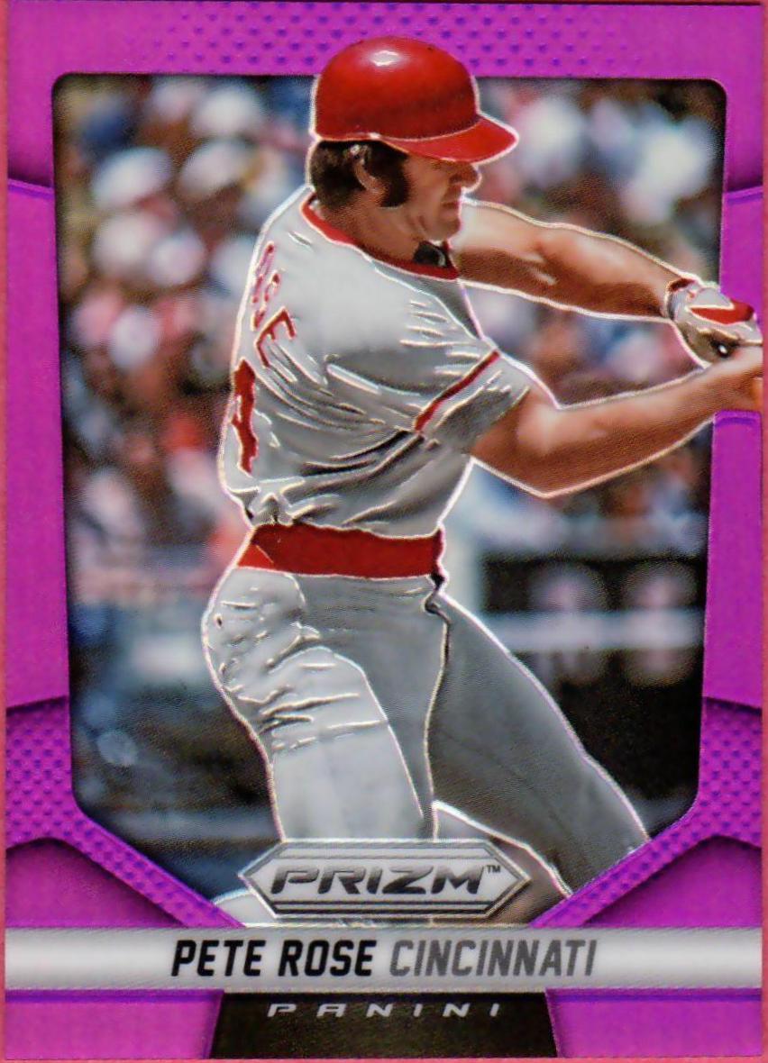 Pete Rose [Purple Prizm] #167