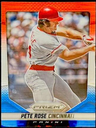 Pete Rose [Red White & Blue Prizm Pulsar] #167