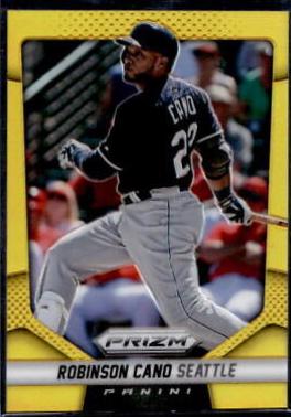 Robinson Cano [Gold Prizm] #12
