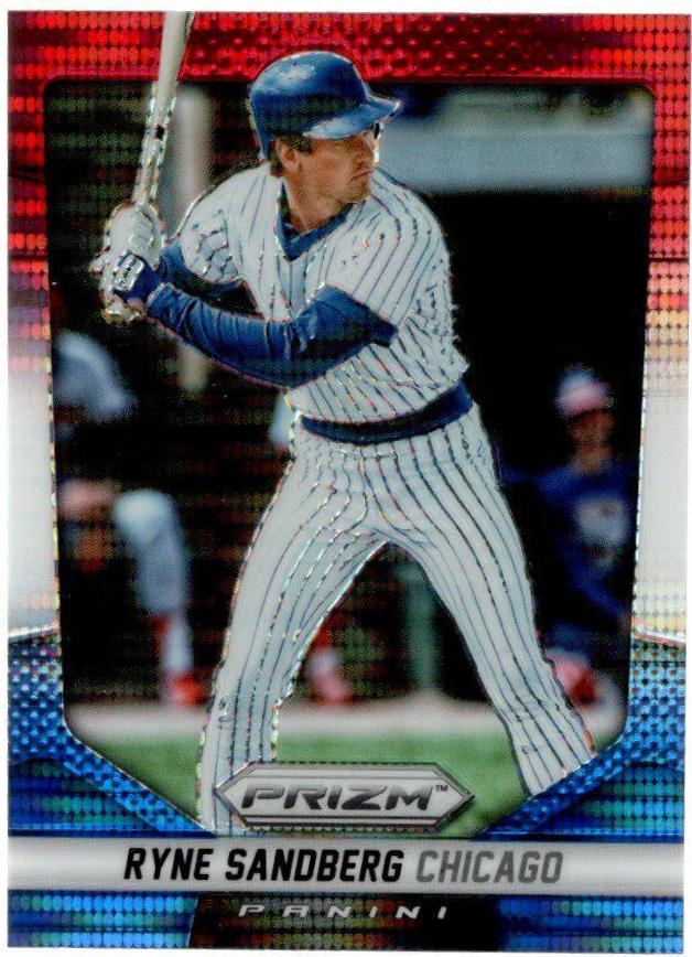 Ryne Sandberg [Red White & Blue Prizm Pulsar] #154