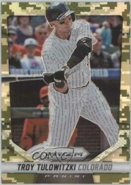 Troy Tulowitzki [Camo Prizm] #31