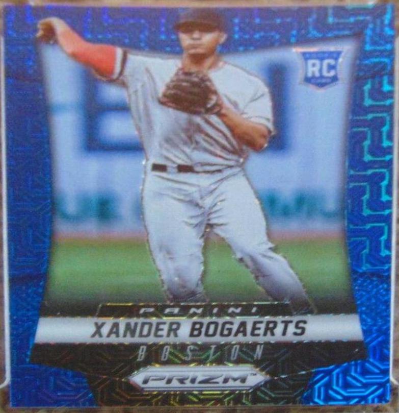 Xander Bogaerts [Blue Mojo Prizm] #172