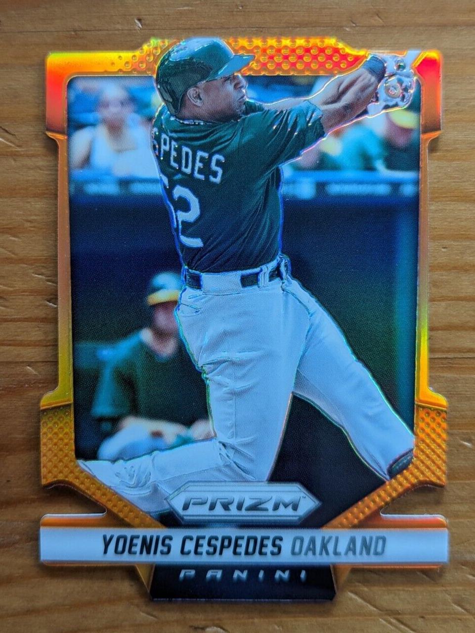 Yoenis Cespedes [Camo Prizm] #6