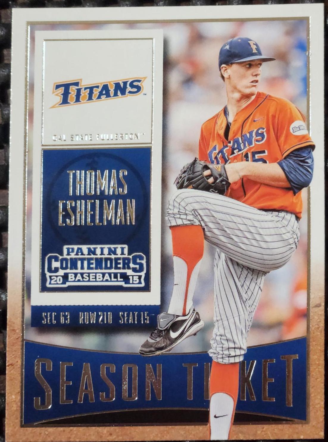 Thomas Eshelman [Season Ticket] #90