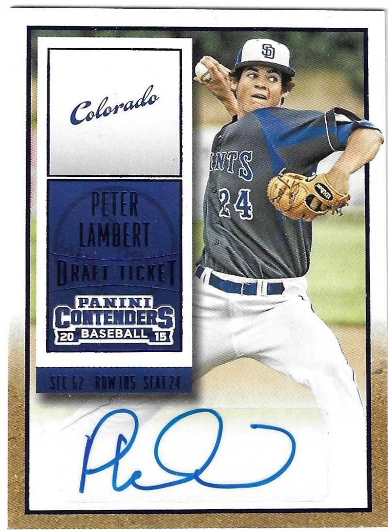 Peter Lambert [Blue Foil] #24