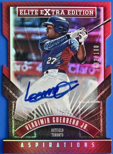 Vladimir Guerrero Jr. [Aspirations Die Cut Signature] #169