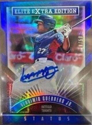 Vladimir Guerrero Jr. [Blue Status Die Cut Autograph] #169