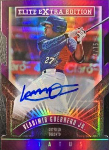 Vladimir Guerrero Jr. [Purple Status Die Cut Signature] #169