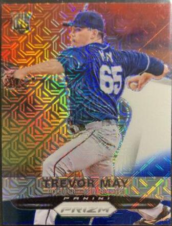 Trevor May [Red White Blue Mojo Prizm] #198