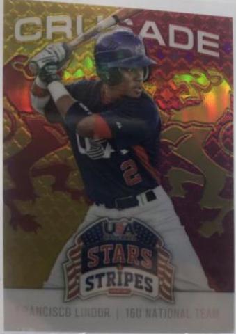 Francisco Lindor [Crusade Red/Blue] #39