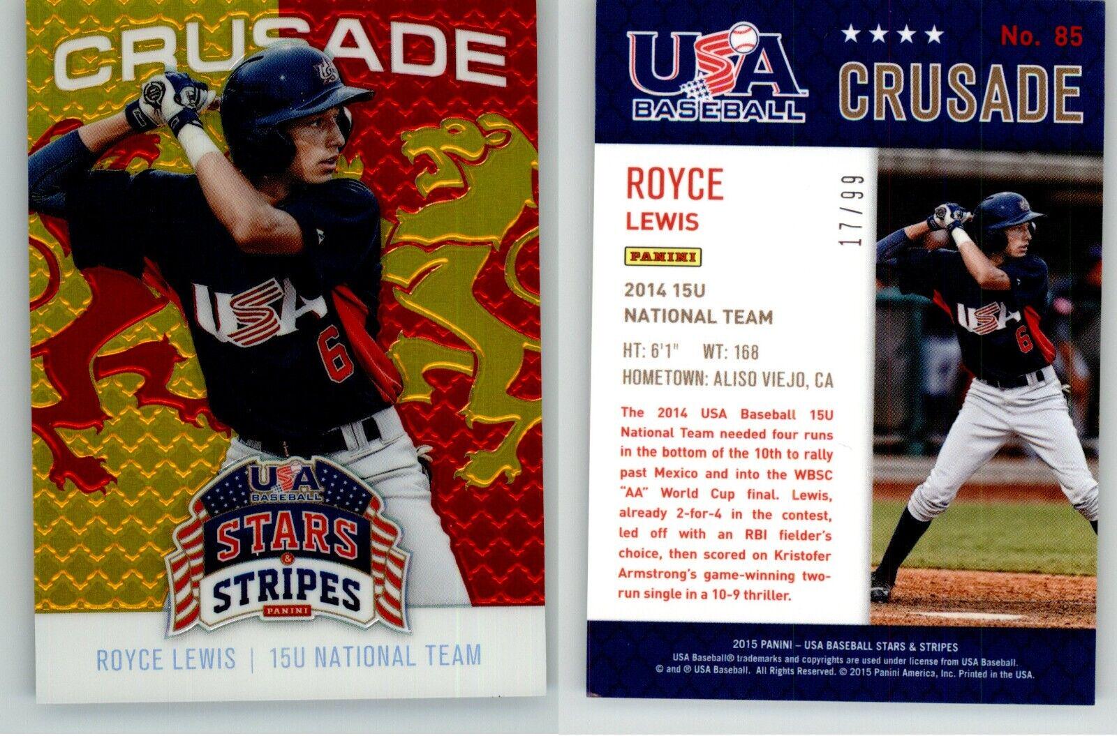 Royce Lewis [Crusade Gold] #85