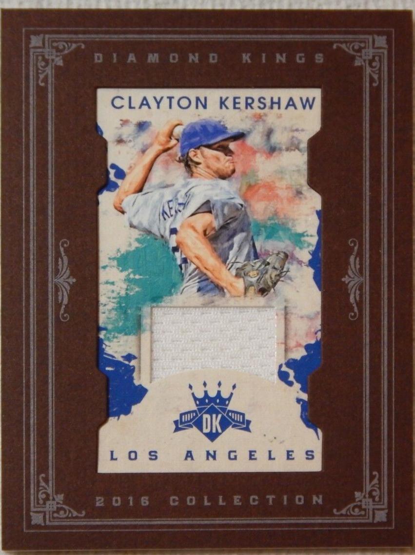 Clayton Kershaw [Mini Material Framed] #62