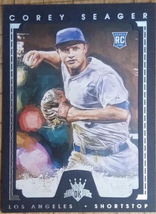 Corey Seager [Throwing Blue Framed] #142