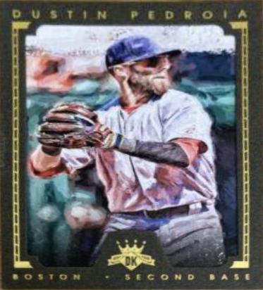 Dustin Pedroia [Green Framed] #66
